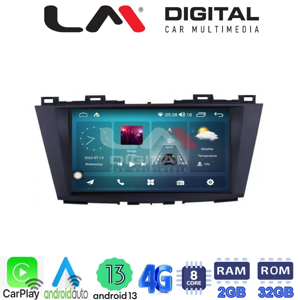 LM Digital - LM ZR8440 GPS Οθόνη OEM Multimedia Αυτοκινήτου για MAZDA 5 2011 (CarPlay/AndroidAuto/BT/GPS/WIFI