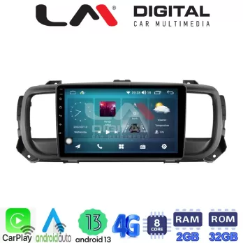 LM Digital - LM ZR8705 GPS Οθόνη OEM Multimedia Αυτοκινήτου για Citroën SpaceTourer 2016 Citroën Jumpy 2016
