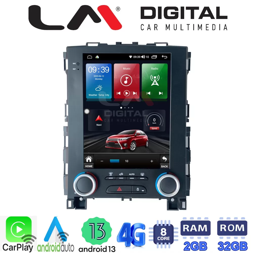 LM Digital - LM TR8702 GPS Οθόνη OEM Multimedia Αυτοκινήτου για Renault Megane 4 '16  , Renault Koleos '17  (