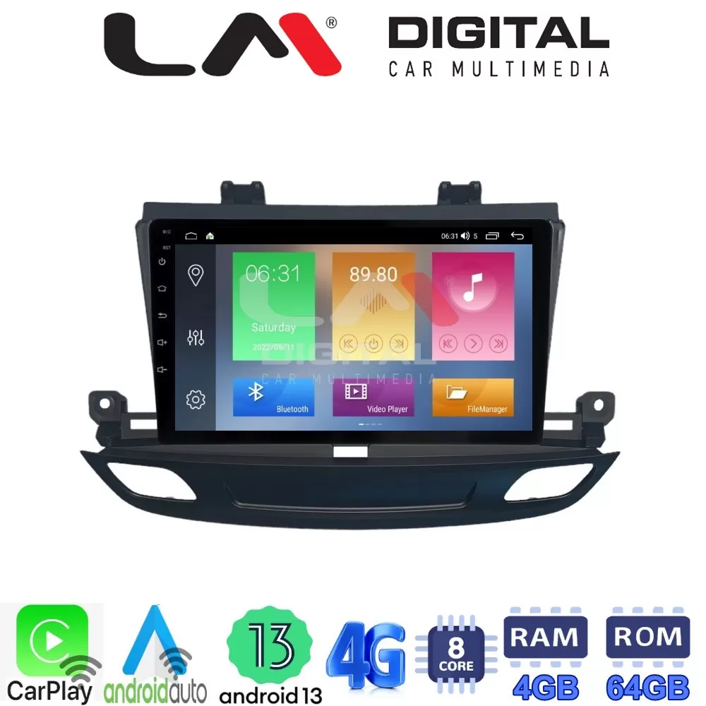 LM Digital - LM ZC8339 GPS Οθόνη OEM Multimedia Αυτοκινήτου για Opel Insignia 2018 (CarPlay/AndroidAuto/BT/GP