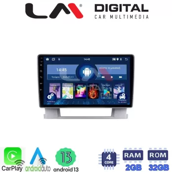 LM Digital - LM ZN4072 GPS Οθόνη OEM Multimedia Αυτοκινήτου για OPEL ASTRA J 20112015 (CarPlay/AndroidAuto/BT