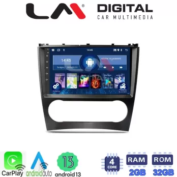 LM Digital - LM ZN4093 GPS Οθόνη OEM Multimedia Αυτοκινήτου για MERCEDES C class (W203) – CLC 20042008 (Car