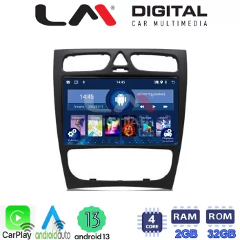LM Digital - LM ZN4171 GPS Οθόνη OEM Multimedia Αυτοκινήτου για MERCEDES C (W203) - CLK (W208) (CarPlay/Andro
