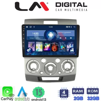 LM Digital - LM ZN4360 GPS Οθόνη OEM Multimedia Αυτοκινήτου για MAZDA BT 50 & FORD RANGER 20062011 (CarPlay/A