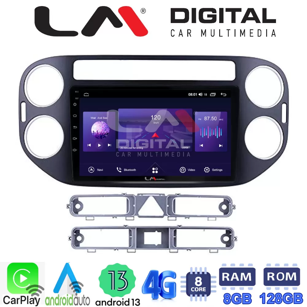 LM Digital - LM ZT8590B GPS Οθόνη OEM Multimedia Αυτοκινήτου για 0 (CarPlay/AndroidAuto/BT/GPS/WIFI/GPRS)