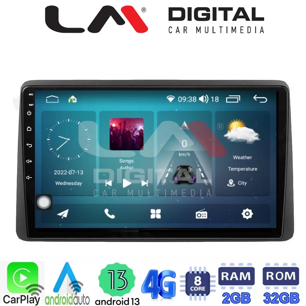 LM Digital - LM ZR8355 GPS Οθόνη OEM Multimedia Αυτοκινήτου για Nissan Juke 2021  (CarPlay/AndroidAuto/BT/GPS