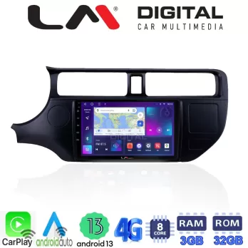 LM Digital - LM ZE8124 GPS Οθόνη OEM Multimedia Αυτοκινήτου για KIA RIO 2015  (CarPlay/AndroidAuto/BT/GPS/WIF