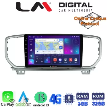 LM Digital - LM ZE8938 GPS Οθόνη OEM Multimedia Αυτοκινήτου για KIA SPORTAGE 2019 (CarPlay/AndroidAuto/BT/GPS