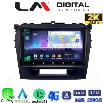 LM Digital - LM ZQ8571 GPS Οθόνη OEM Multimedia Αυτοκινήτου για SUZUKI VITARA & BREZZA 2016 (CarPlay/AndroidA