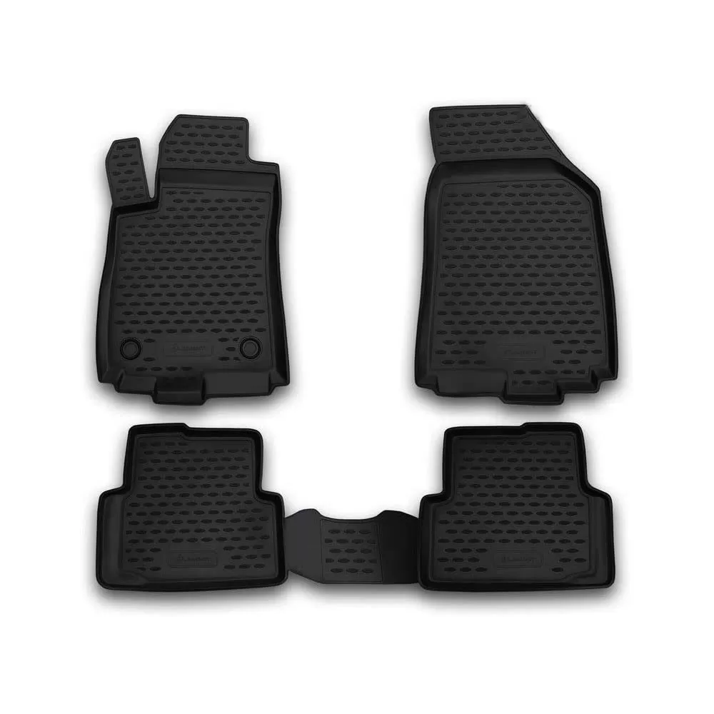 CHEVROLET AVEO 2011-2015 ΜΑΡΚΕ ΠΑΤΑΚΙΑ ΣΕ ΣΚΑΦΗ TPE ΛΑΣΤΙΧΟ ΣΕ ΜΑΥΡΟ ΧΡΩΜΑ NOVLINE - 4 ΤΕΜ.