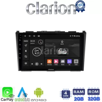 CLARION GL31009 Οθόνη OEM Multimedia Αυτοκινήτου για HONDA CRV 20052012 (CarPlay/AndroidAuto/BT/GPS/WIFI/GPRS