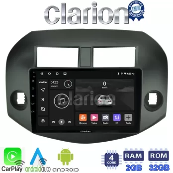 CLARION GL31018B Οθόνη OEM Multimedia Αυτοκινήτου για Toyota Rav4 2007  2012 (CarPlay/AndroidAuto/BT/GPS/WIFI