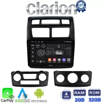 CLARION GL31023 Οθόνη OEM Multimedia Αυτοκινήτου για KIA SPORTAGE 20042010 (CarPlay/AndroidAuto/BT/GPS/WIFI/G