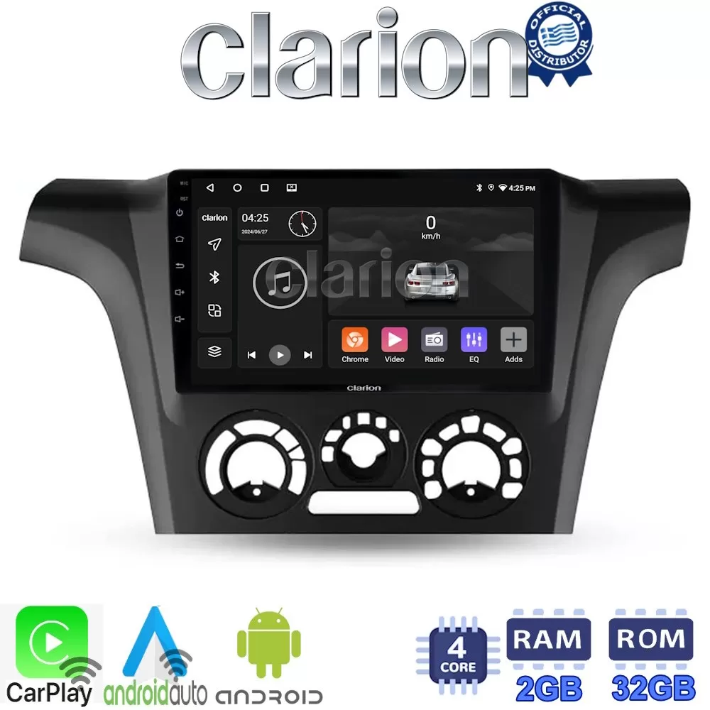 CLARION GL31302 Οθόνη OEM Multimedia Αυτοκινήτου για MITSUBISHI OUTLANDER 2001  2006 (CarPlay/AndroidAuto/BT/