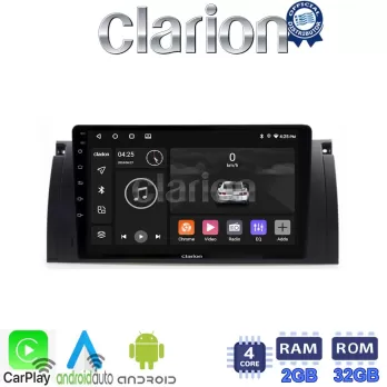 CLARION GL31395 Οθόνη OEM Multimedia Αυτοκινήτου για BMW S5-S7-X5 (E38-E39-E59) 1998 2003 (CarPlay/AndroidAut