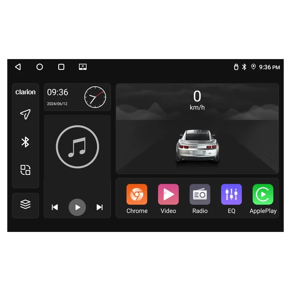 Clarion GL700 Lite Series 8Core Android11 2+32GB Navigation Multimedia Tablet 10" Με Carplay & Android Auto