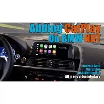 BMW NBT Wireless CarPlay/Android Auto Interface & Camera In