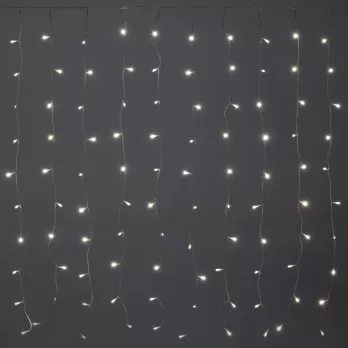 200 LED ΚΟΥΡΤΙΝΑ ΔΙΑΦΑΝΟ ΛΕΥΚΟ ΕΠΕΚΤΕΙΝΟΜΕΝΗ ΣΤΑΘΕΡΗ 2Χ1ΜΕΤΡΑ ΕΣΩΤ AND ΕΞΩΤ ΧΩΡΟΥ