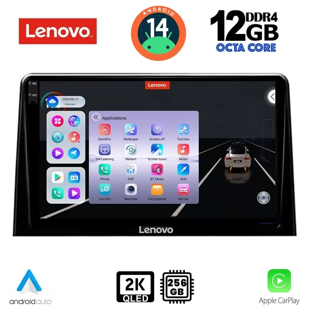 LENOVO SSZ 12082_CPA (10inc) MULTIMEDIA TABLET for CITROEN BERLINGO – OPEL COMBO – PEUGEOT PARTNER – TOYOTA PROACE mo. 2018+