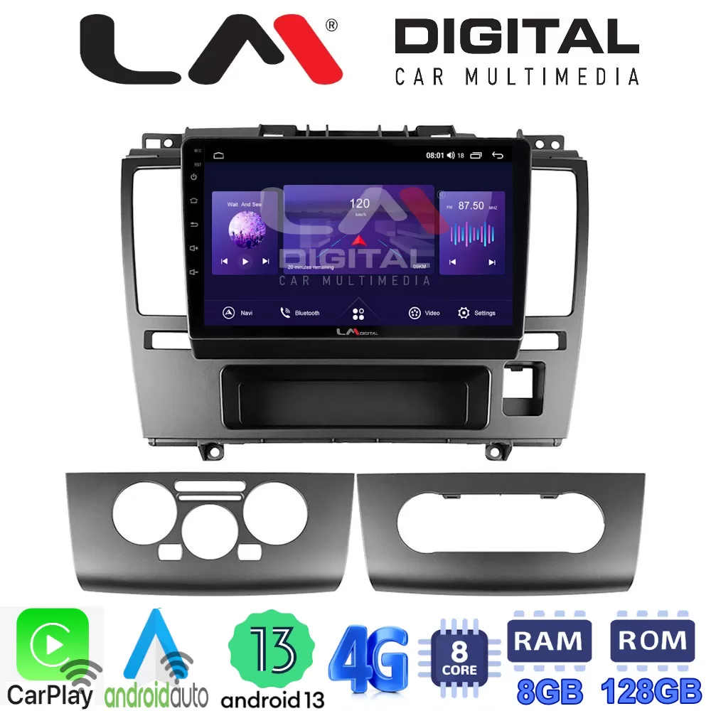 LM Digital - LM ZT8695 GPS Οθόνη OEM Multimedia Αυτοκινήτου για Nissan Tiida 2004  2012 (CarPlay/AndroidAuto/