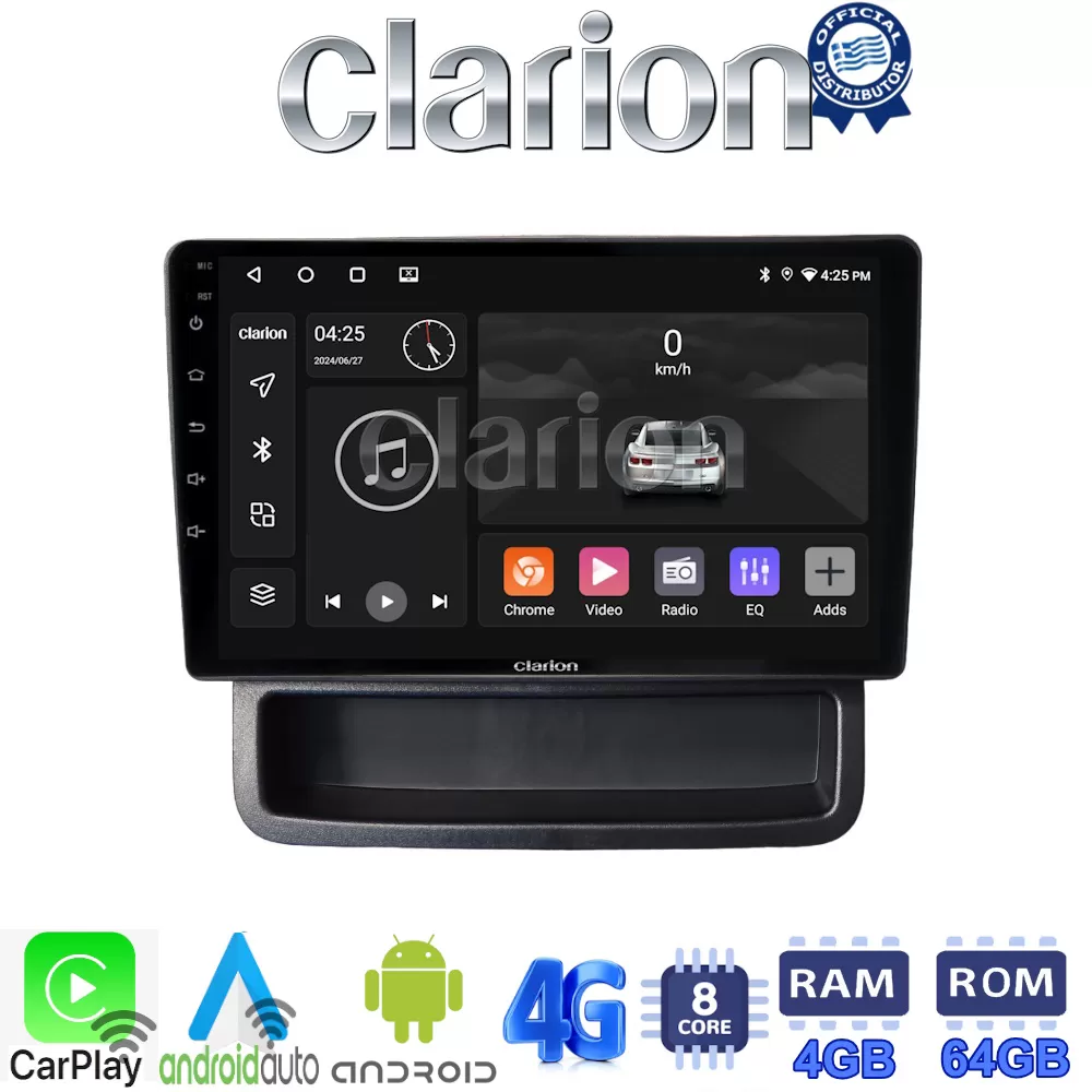 CLARION GL72893 Οθόνη OEM Multimedia Αυτοκινήτου για Opel Vivaro - Renault Trafic - Nissan Primastar 2010  20