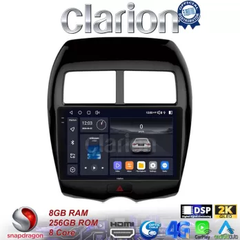 CLARION GL75026 Οθόνη OEM Multimedia Αυτοκινήτου για MITSUBISHI ASX 2008 (CarPlay/AndroidAuto/BT/GPS/WIFI/GPR