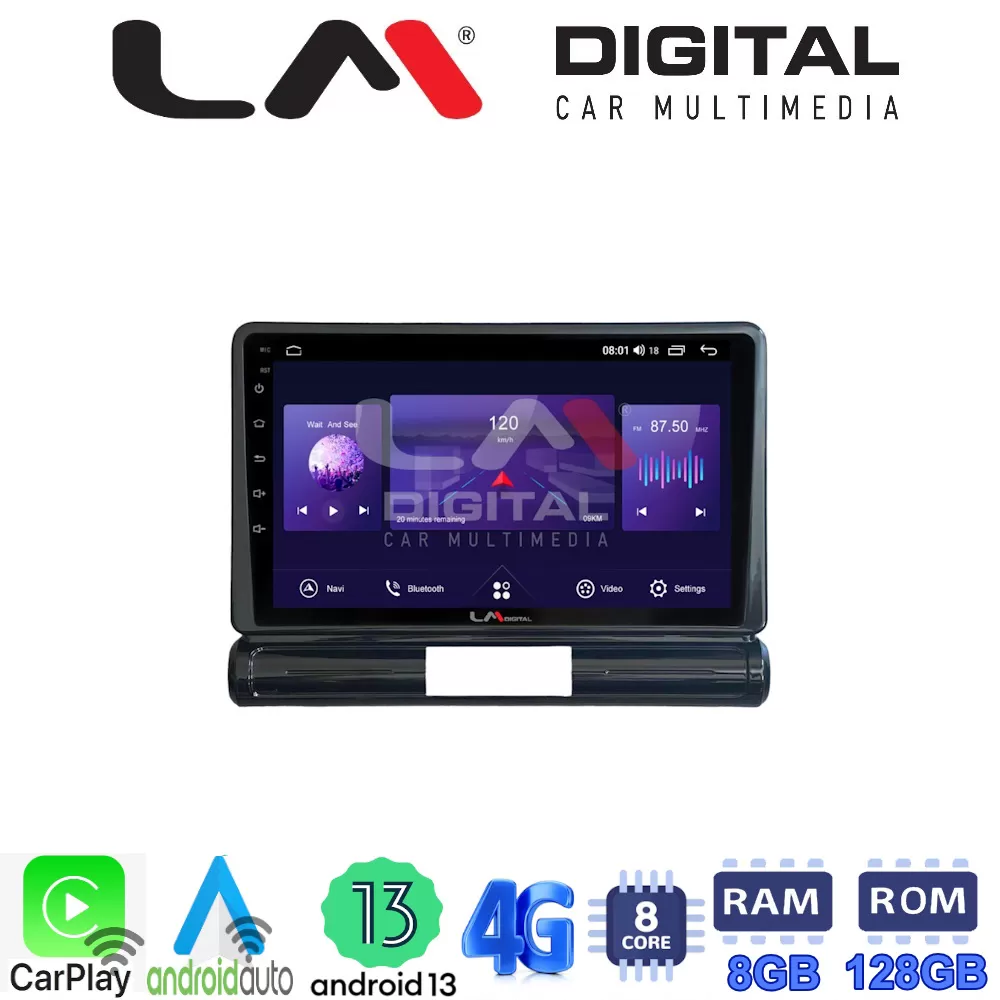 LM Digital - LM ZT8950 GPS Οθόνη OEM Multimedia Αυτοκινήτου για Citroen C3 2016 (CarPlay/AndroidAuto/BT/GPS/W