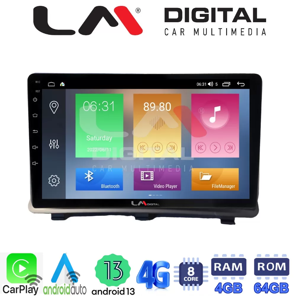 LM Digital - LM ZC8985 GPS Οθόνη OEM Multimedia Αυτοκινήτου για Opel Antara 2006 (CarPlay/AndroidAuto/BT/GPS/