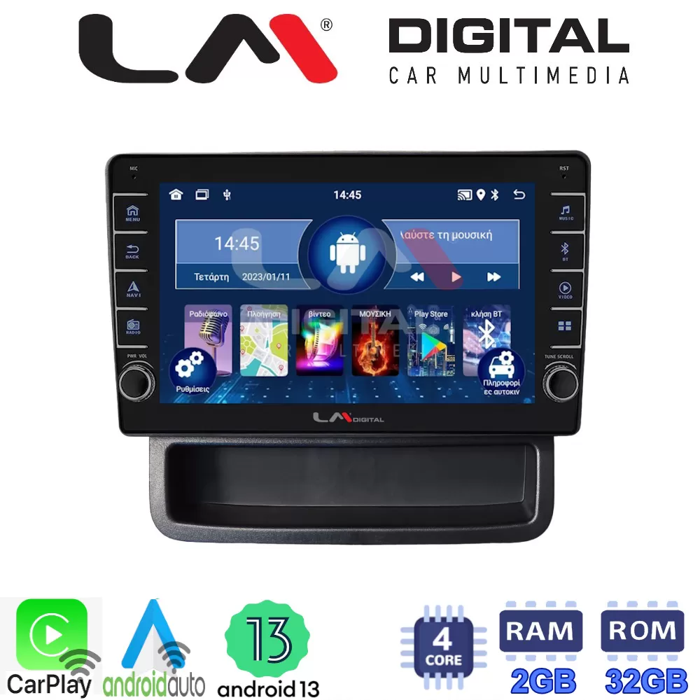 LM Digital - LM ZG4893 GPS Οθόνη OEM Multimedia Αυτοκινήτου για Opel Vivaro - Renault Trafic - Nissan Primast