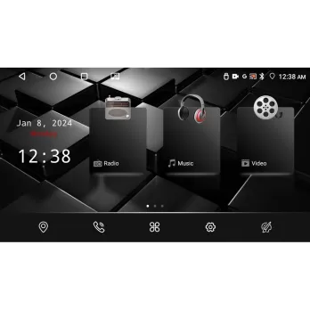 Nakamichi NAM5260 Series 4Core Android12 4+64GB VW Scirocco 2008-2014 Navigation Multimedia Tablet 9" Με Carplay & Android Auto