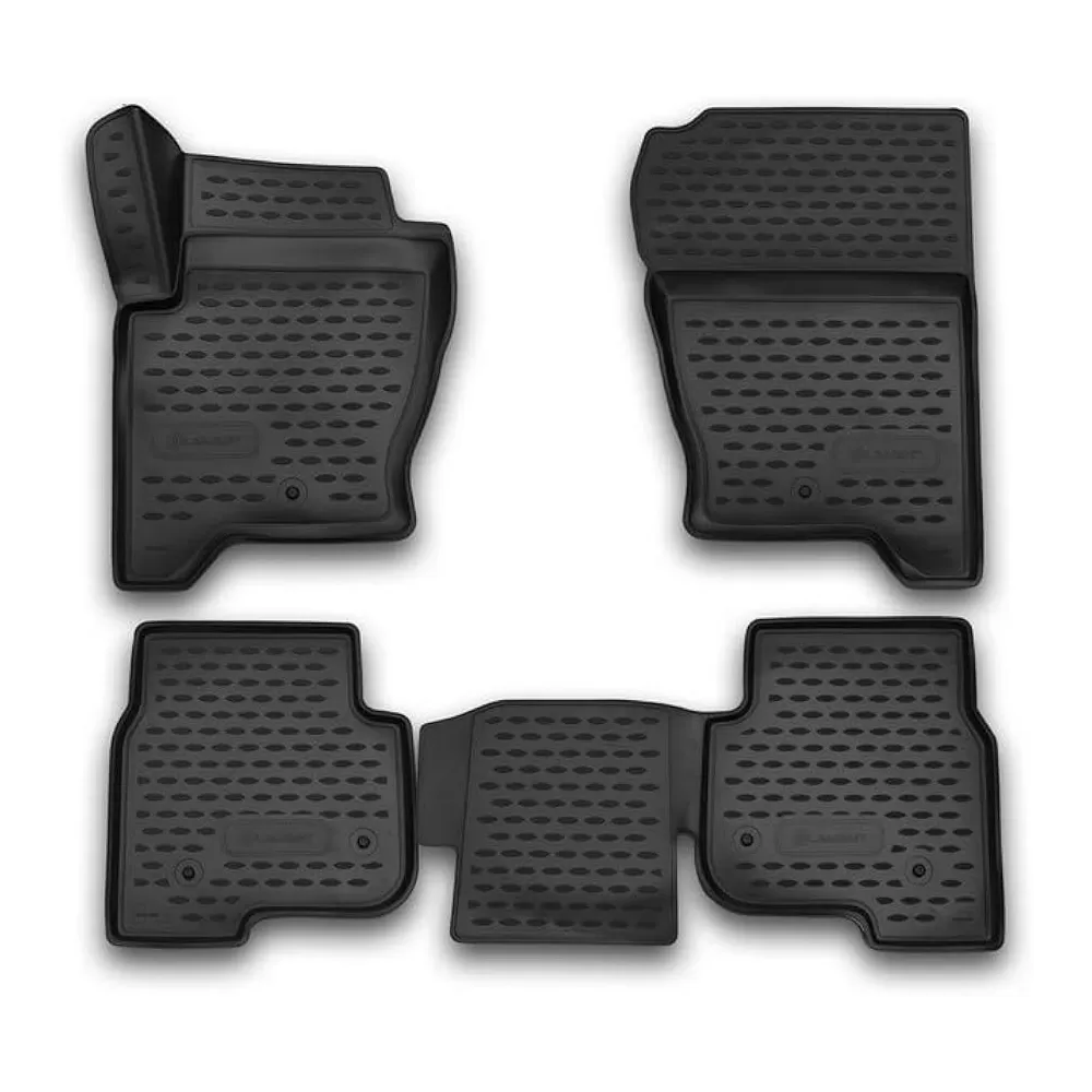 ΜΑΡΚΕ ΠΑΤΑΚΙΑ ΣΕ ΣΚΑΦΗ TPE ΛΑΣΤΙΧΟ ΓΙΑ LAND ROVER DISCOVERY 2014+ ΣΕ ΜΑΥΡΟ ΧΡΩΜΑ NOVLINE - 4 ΤΕΜ.