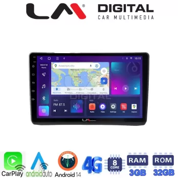 LM Digital - LM ZE8892 GPS Οθόνη OEM Multimedia Αυτοκινήτου για Opel Vivaro - Renault Trafic - Nissan Primast