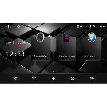 Nakamichi NAM5260 Series 4Core Android12 4+64GB Hyundai i30 Navigation Multimedia Tablet 9" Με Carplay & Android Auto