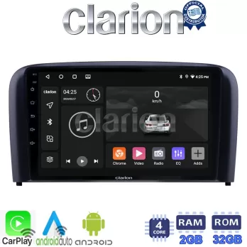CLARION GL31393 Οθόνη OEM Multimedia Αυτοκινήτου για Volvo S80 2004  2006 (CarPlay/AndroidAuto/BT/GPS/WIFI/GP