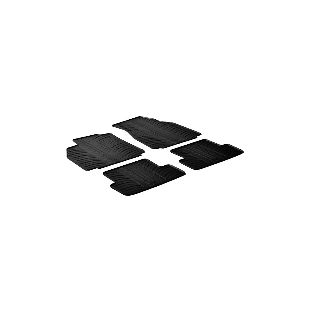 ΜΑΡΚΕ ΠΑΤΑΚΙΑ ΣΕ ΣΚΑΦΗ ΛΑΣΤΙΧΟ ΓΙΑ RENAULT MEGANE II 10/2002-09/2008 SUMISURA ΣΕ ΜΑΥΡΟ ΧΡΩΜΑ ΧΩΡΙΣ ΚΟΥΜΠΩΜΑΤΑ LAMPA - 4 ΤΕΜ.