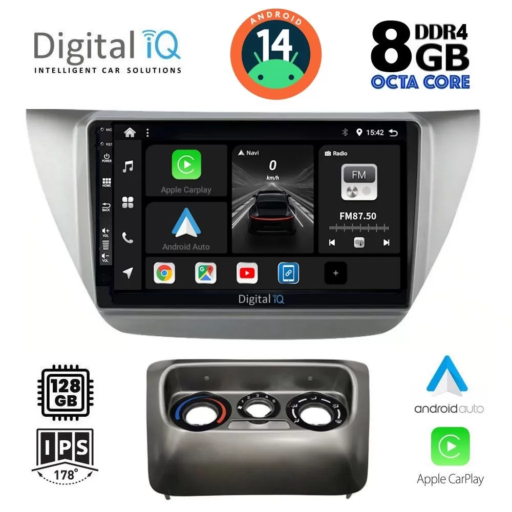 DIGITAL IQ BXF 7433_CPAA (9inc) MULTIMEDIA TABLET for MITSUBISHI LANCER mod. 2000-2007