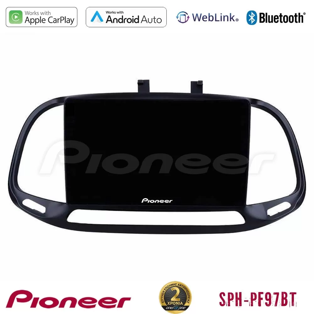 Pioneer SPH-PF97BT Series Fiat Doblo 2015-2022 Multimedia Station 9" (Tablet Style) Με Carplay & Android Auto
