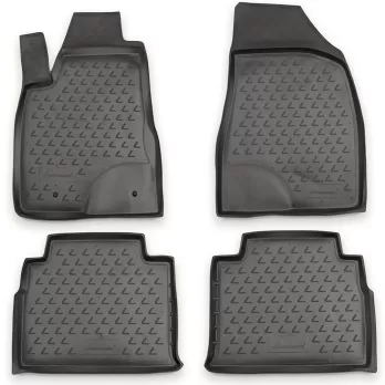 ΜΑΡΚΕ ΠΑΤΑΚΙΑ ΣΕ ΣΚΑΦΗ TPE ΛΑΣΤΙΧΟ ΓΙΑ LEXUS RX 350 2003-2009 ΣΕ ΑΝΘΡΑΚΙ ΣΚΟΥΡΟ ΓΚΡΙ ΧΡΩΜΑ NOVLINE - 4 ΤΕΜ.