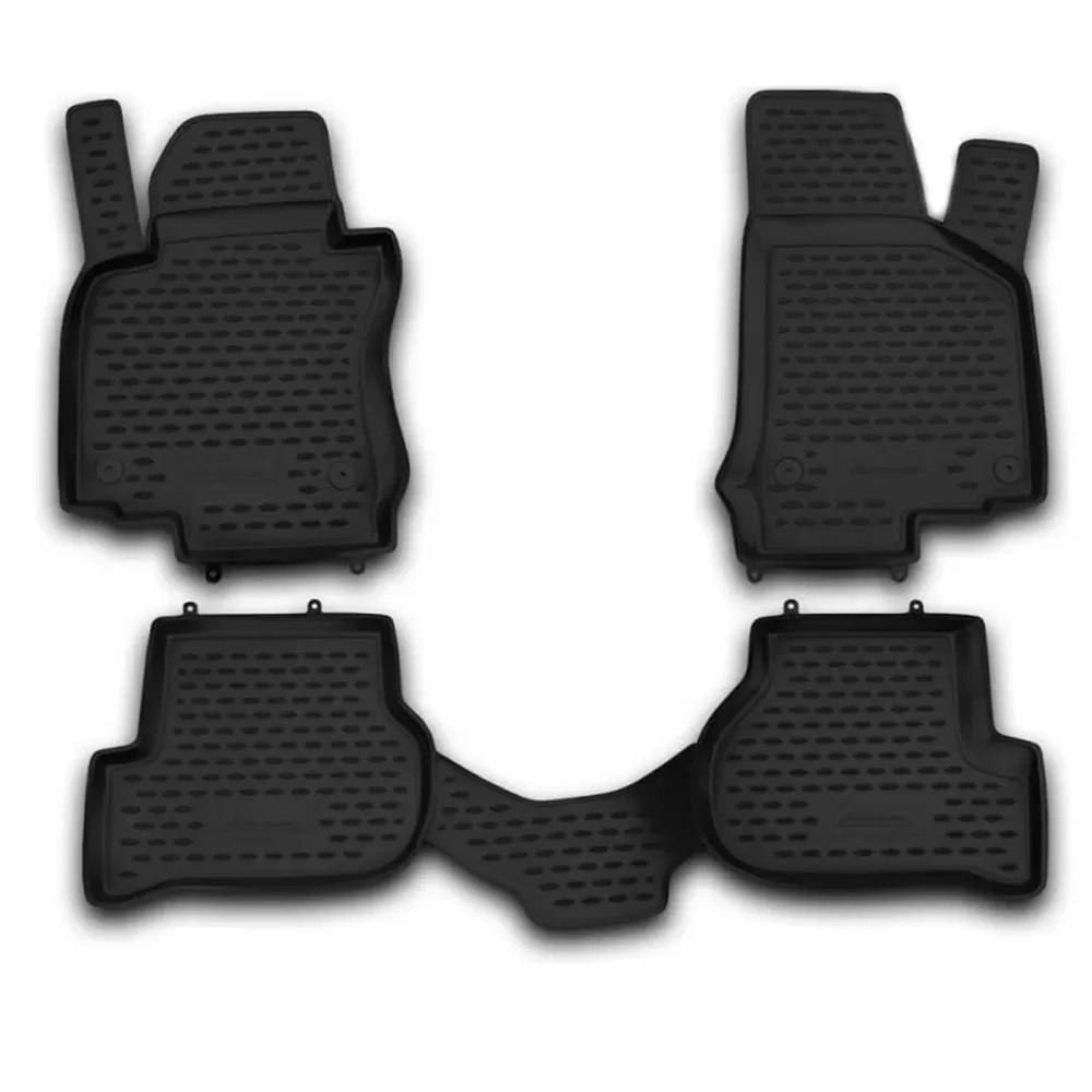 ΜΑΡΚΕ ΠΑΤΑΚΙΑ ΣΕ ΣΚΑΦΗ TPE ΛΑΣΤΙΧΟ ΓΙΑ SKODA OCTAVIA 5 09/2004-2013 ΣΕ ΜΑΥΡΟ ΧΡΩΜΑ NOVLINE - 4 ΤΕΜ.