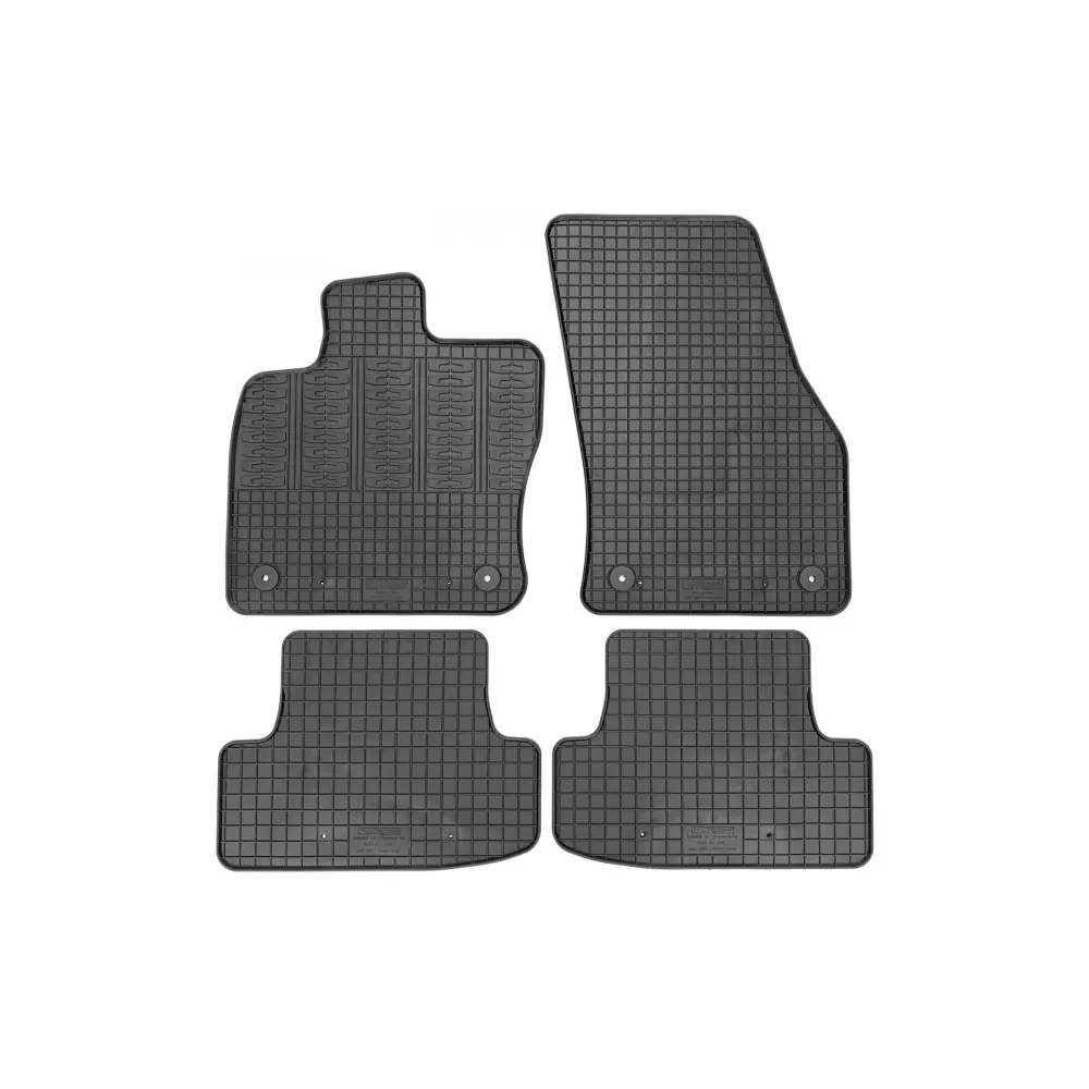 ΜΑΡΚΕ ΠΑΤΑΚΙΑ ΣΕ ΣΚΑΦΗ ΛΑΣΤΙΧΟ ΓΙΑ AUDI Q2 2017+ ΣΕ ΜΑΥΡΟ ΧΡΩΜΑ ΜΕ ΚΟΥΜΠΩΜΑΤΑ CIK - 4 ΤΕΜ.