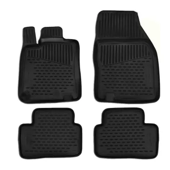 ΜΑΡΚΕ ΠΑΤΑΚΙΑ ΣΕ ΣΚΑΦΗ TPE ΛΑΣΤΙΧΟ ΓΙΑ RENAULT KADJAR 2015+ ΣΕ ΜΑΥΡΟ ΧΡΩΜΑ NOVLINE - 4 ΤΕΜ.