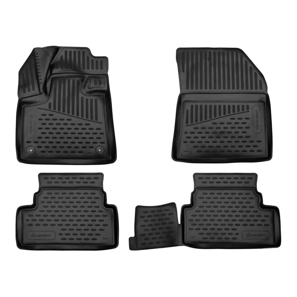 ΜΑΡΚΕ ΠΑΤΑΚΙΑ ΣΕ ΣΚΑΦΗ TPE ΛΑΣΤΙΧΟ ΓΙΑ OPEL GRANDLAND Χ SUV 2017+ ΣΕ ΜΑΥΡΟ ΧΡΩΜΑ NOVLINE - 4 ΤΕΜ.