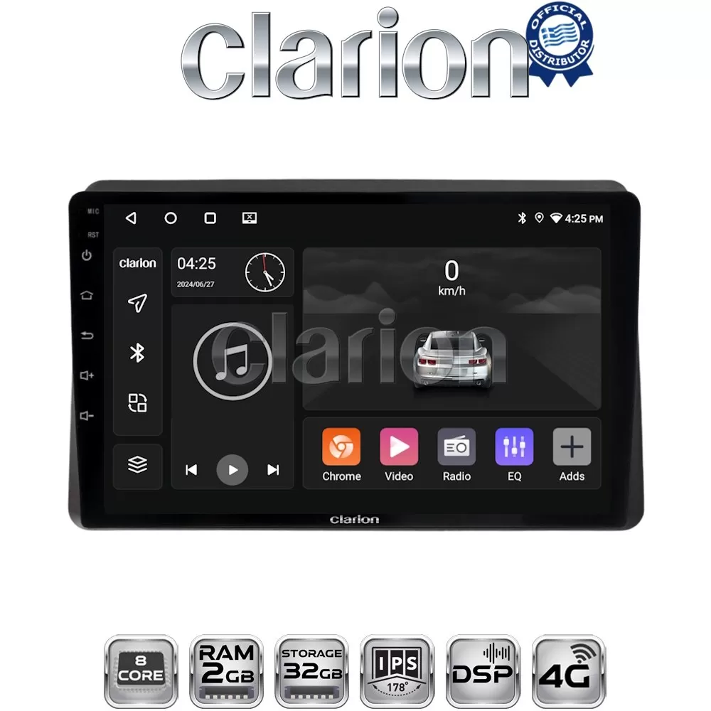 CLARION GL71507 Οθόνη OEM Multimedia Αυτοκινήτου για Nissan NV400 2020  Renault Master 2020  Opel Movano 2020