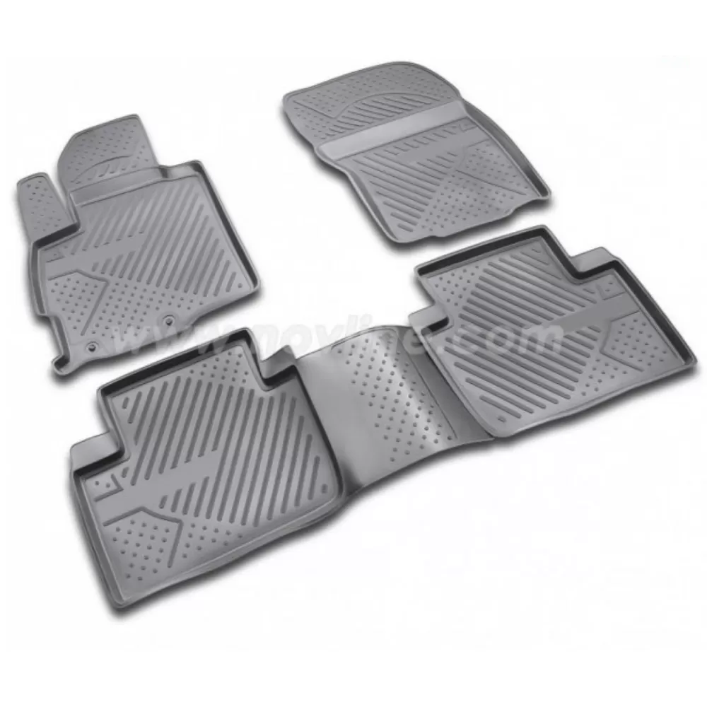 ΜΑΡΚΕ ΠΑΤΑΚΙΑ ΣΕ ΣΚΑΦΗ TPE ΛΑΣΤΙΧΟ ΓΙΑ CITROEN C-CROSSER 5D 2008-2014 ΣΕ ΜΑΥΡΟ ΧΡΩΜΑ NOVLINE - 4 ΤΕΜ.