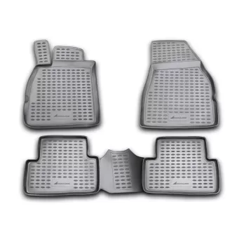 ΜΑΡΚΕ ΠΑΤΑΚΙΑ ΣΕ ΣΚΑΦΗ TPE ΛΑΣΤΙΧΟ ΓΙΑ RENAULT MEGANE II 10/2002-10/2008 ΣΕ ΜΑΥΡΟ ΧΡΩΜΑ NOVLINE - 4 ΤΕΜ.