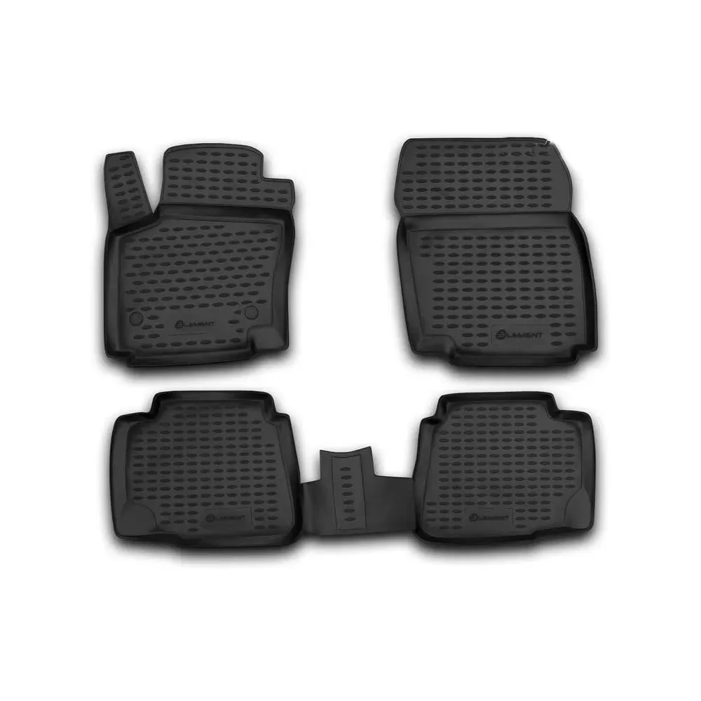 ΜΑΡΚΕ ΠΑΤΑΚΙΑ ΣΕ ΣΚΑΦΗ TPE ΛΑΣΤΙΧΟ ΓΙΑ FORD MONDEO 05/2007+ ΣΕ ΜΑΥΡΟ ΧΡΩΜΑ NOVLINE - 4 ΤΕΜ.