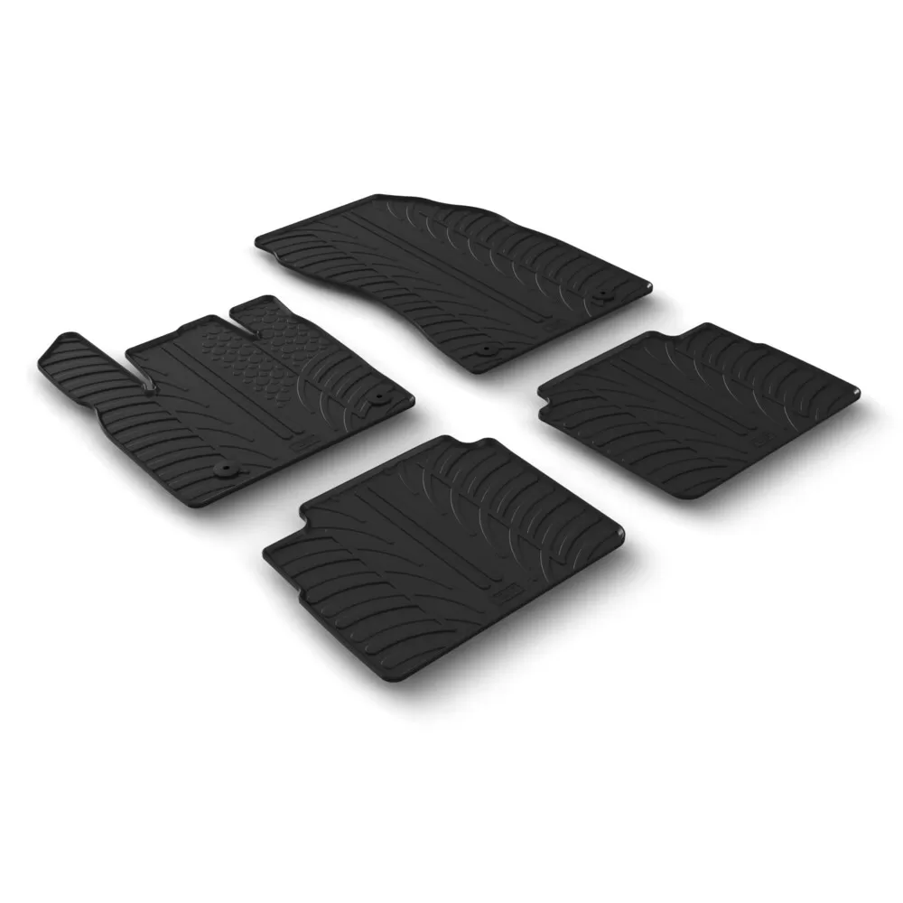 ΜΑΡΚΕ ΠΑΤΑΚΙΑ ΣΕ ΣΚΑΦΗ ΛΑΣΤΙΧΟ ΓΙΑ NISSAN X-TRAIL 10/2022+ ΥΒΡΙΔΙΚΟ/ΑΥΤΟΜΑΤΟ (HYBRID/ AUTOMATIC) SUMISURA ΣΕ ΜΑΥΡΟ ΧΡΩΜΑ ME ΚΟΥΜ