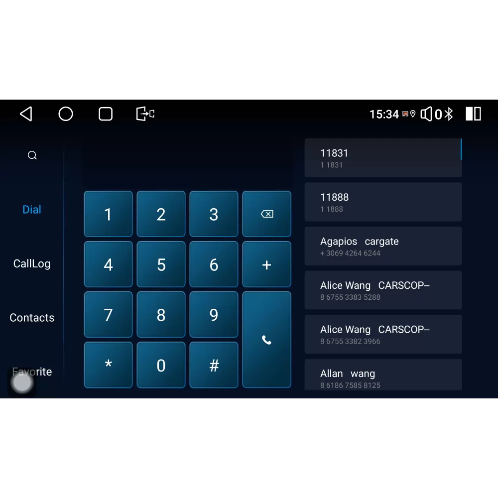 CLARION GL74269 Οθόνη OEM Multimedia Αυτοκινήτου για Hyundai Accent 2006  2012 (CarPlay/AndroidAuto/BT/GPS/WI