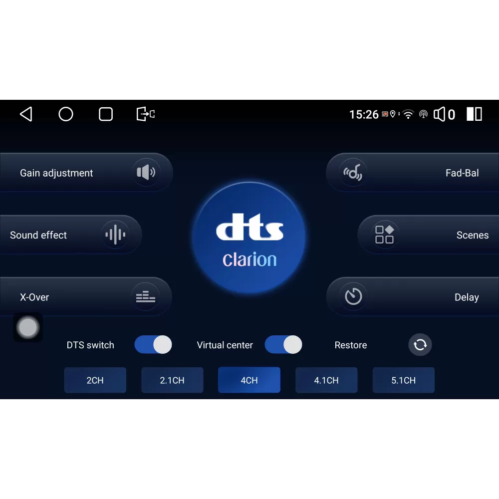 CLARION GL74269 Οθόνη OEM Multimedia Αυτοκινήτου για Hyundai Accent 2006  2012 (CarPlay/AndroidAuto/BT/GPS/WI