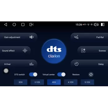 CLARION GL74269 Οθόνη OEM Multimedia Αυτοκινήτου για Hyundai Accent 2006  2012 (CarPlay/AndroidAuto/BT/GPS/WI